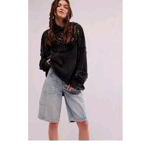 NWOT Free People Last Call Sweatshirt sz small